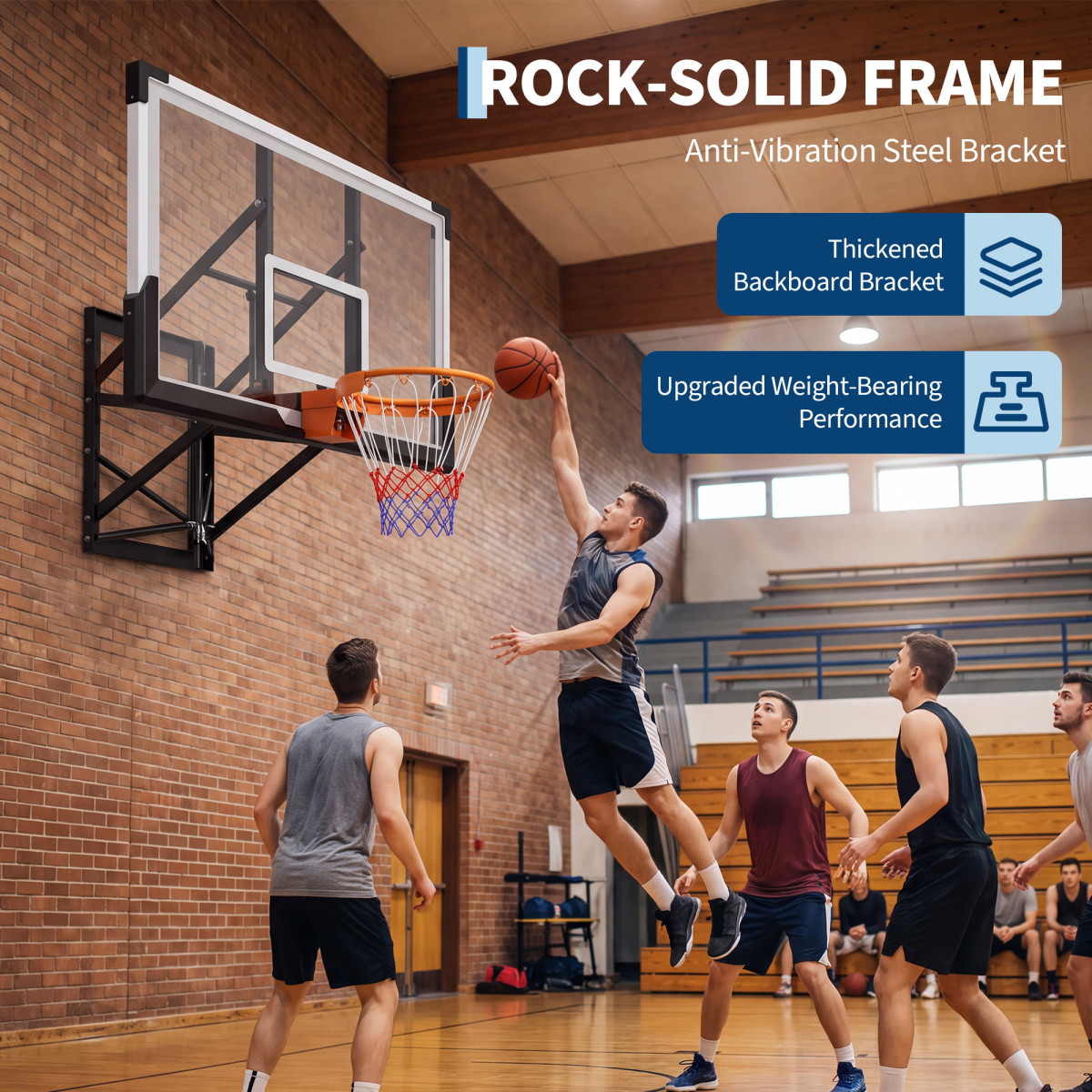 Ayarlanabilir Duvara Monte Bas - Basketball Hoop incelemesi ve fiyatı