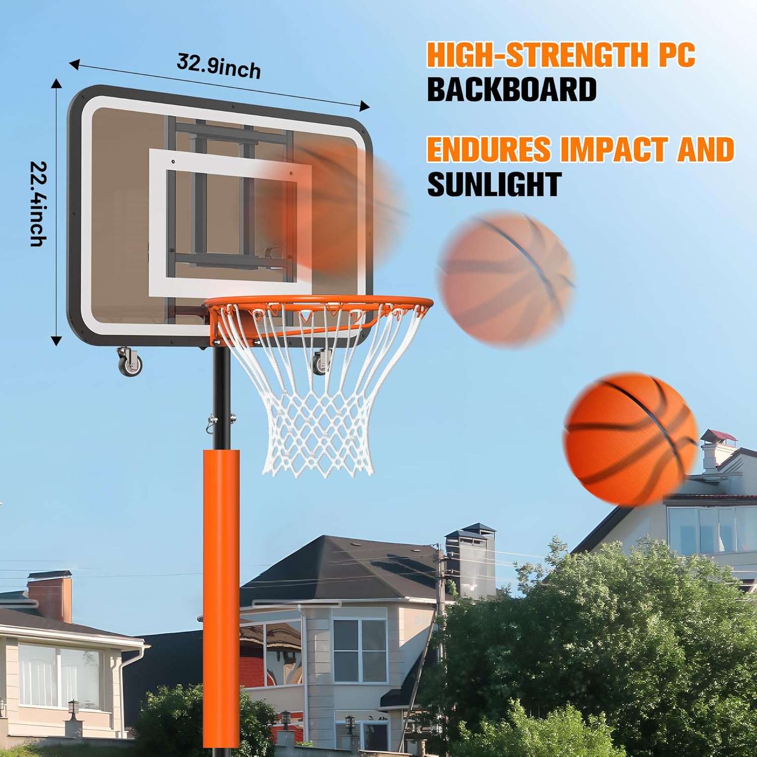 Ayarlanabilir, Taşınabilir Bas - Basketball Hoop incelemesi ve fiyatı
