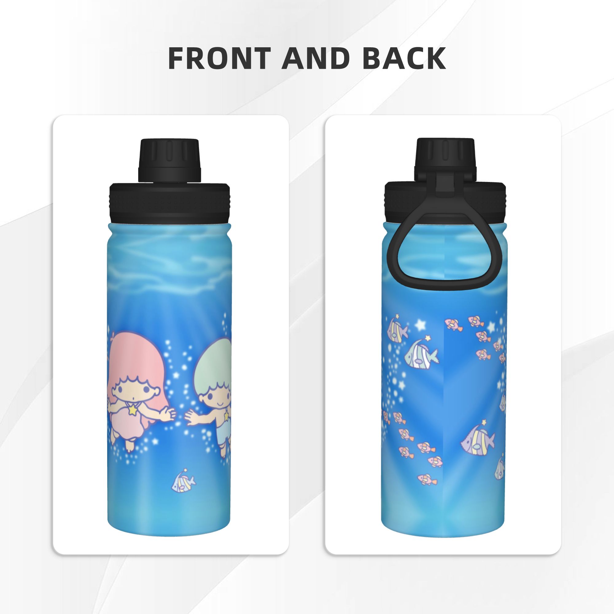 Little Twins Stars Çizgi Film  - Sports Water Bottle Insulated incelemesi ve fiyatı